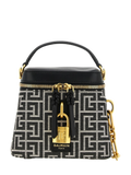Bicolor Polyester Handbag