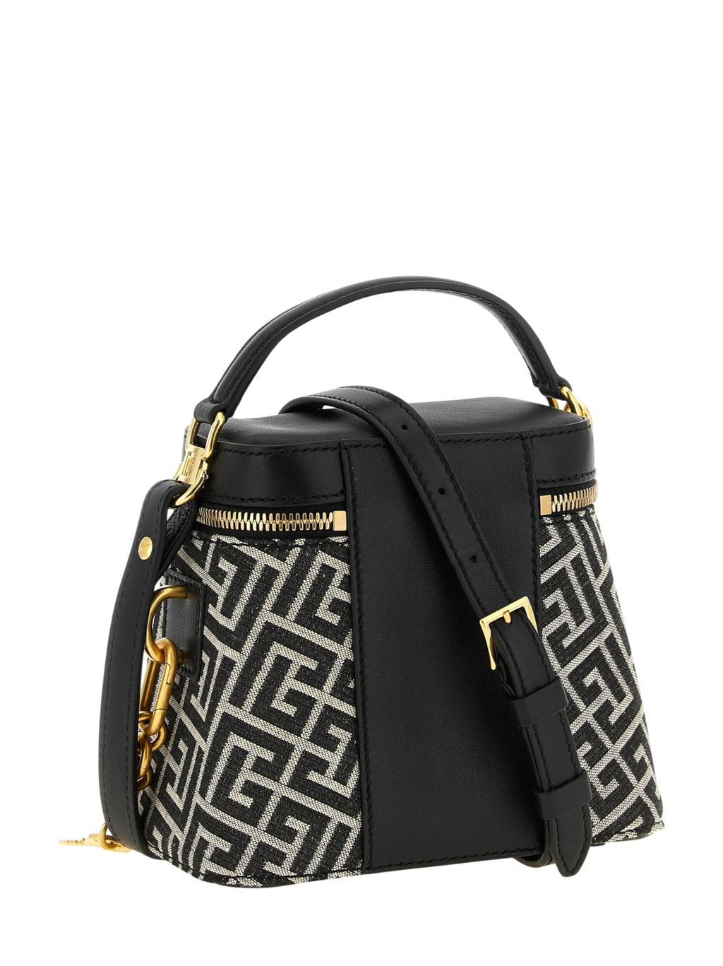 Bicolor Polyester Handbag