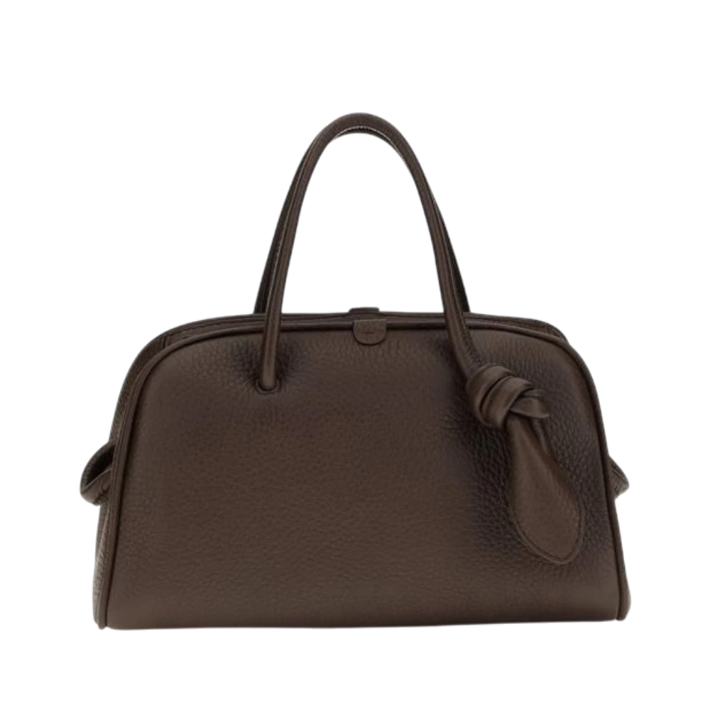 Brown Calf Leather Bos Taurus Handbag