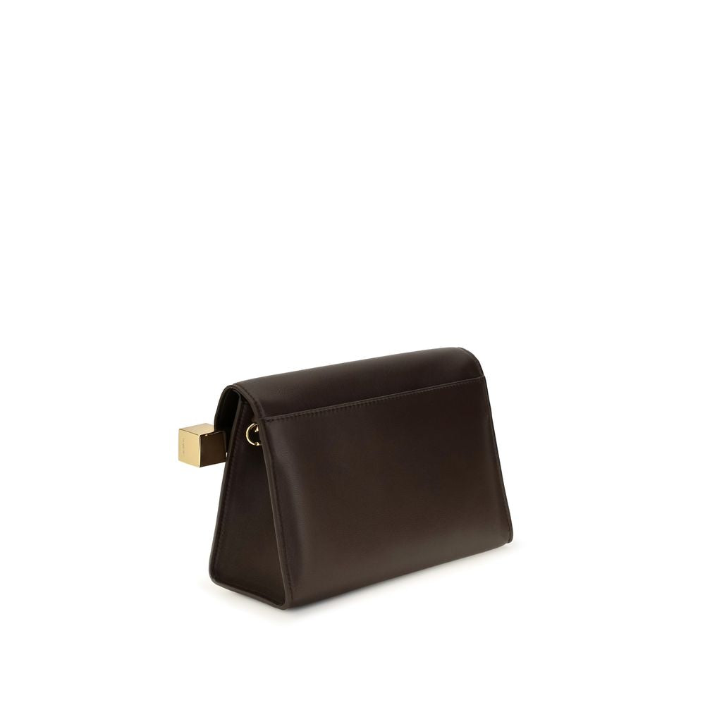 Brown Lamb Ovis Aries Aries Shoulder Bag