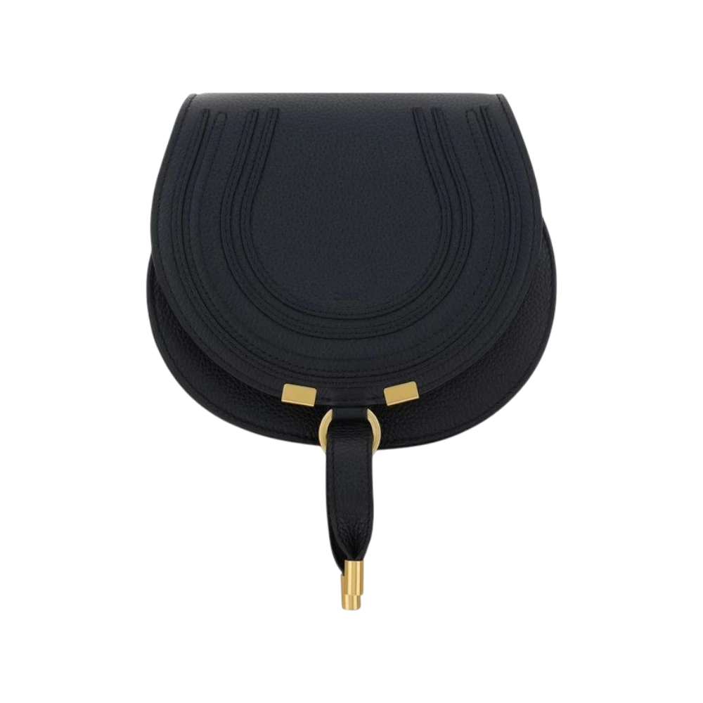Black Calf Leather Bos Taurus Shoulder Bag