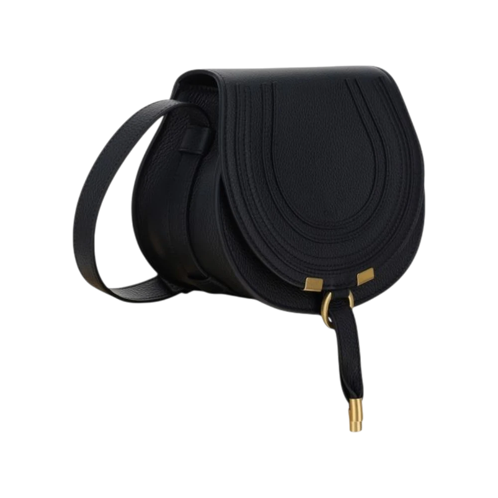 Black Calf Leather Bos Taurus Shoulder Bag