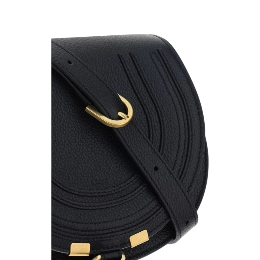Black Calf Leather Bos Taurus Shoulder Bag