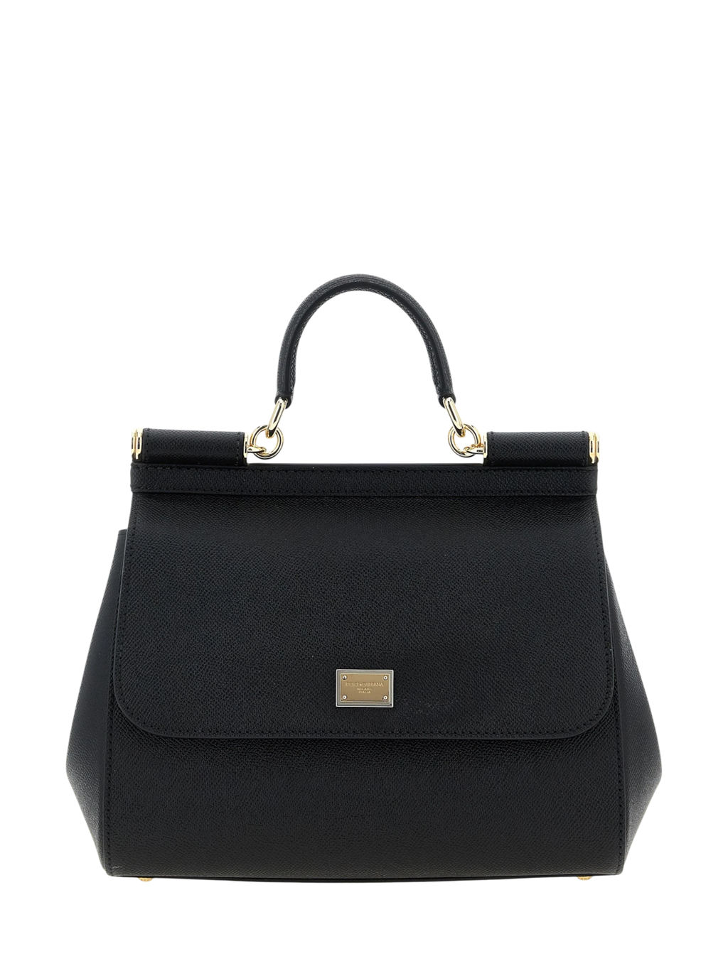 Black Calfskin Handbag