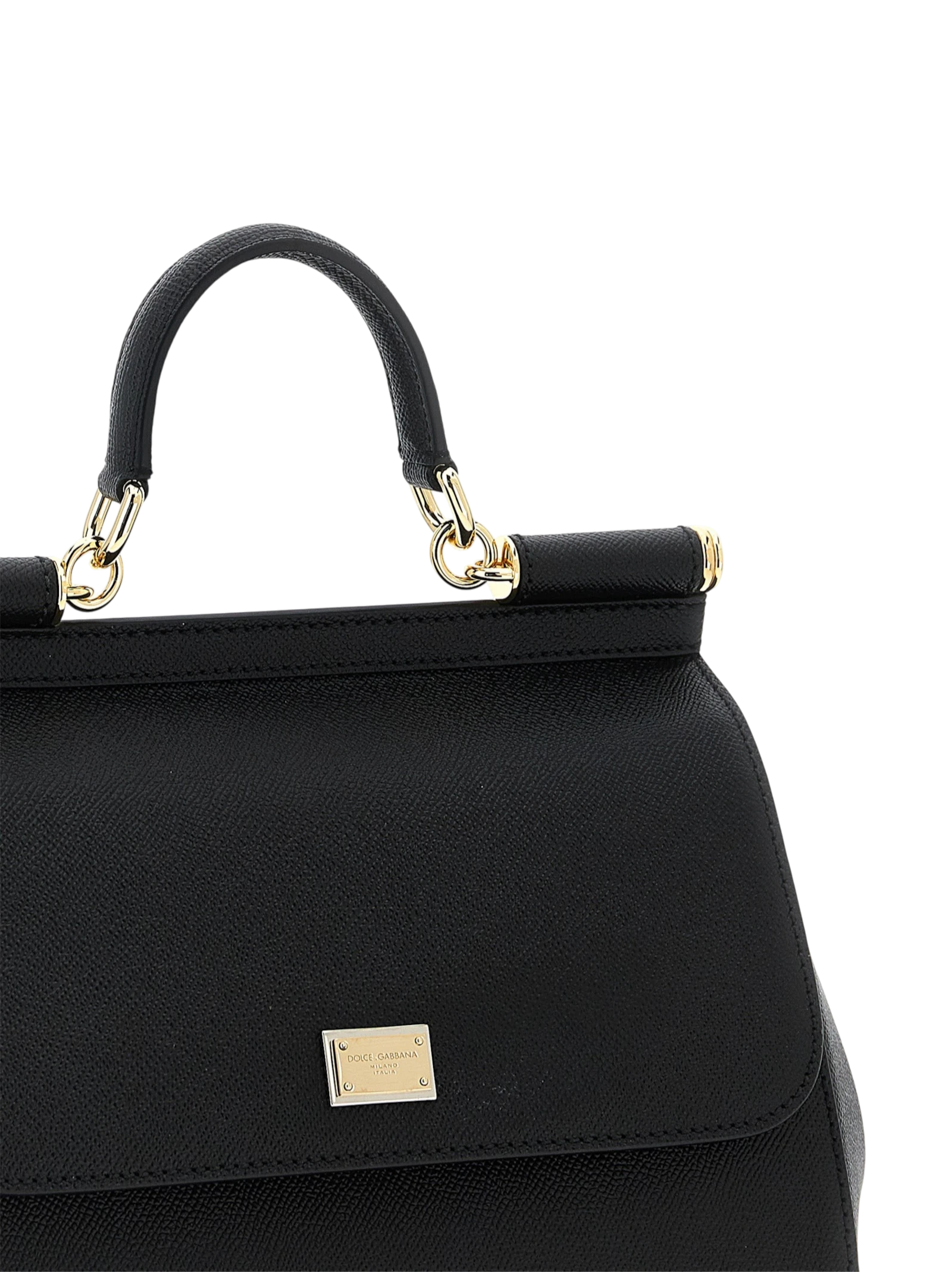 Black Calfskin Handbag