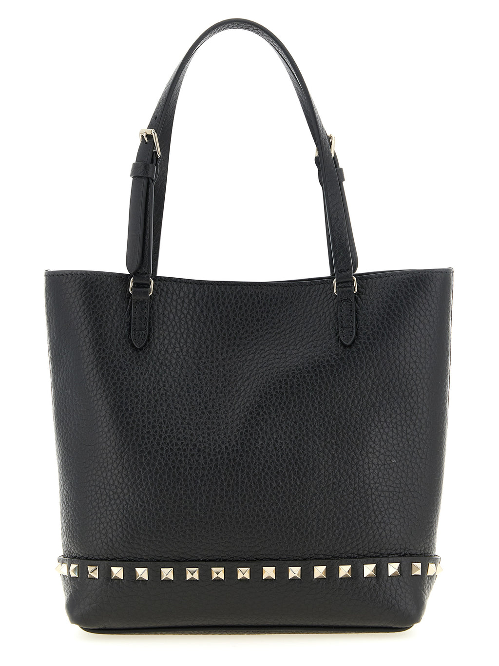 Black Calfskin Shoulder Bag