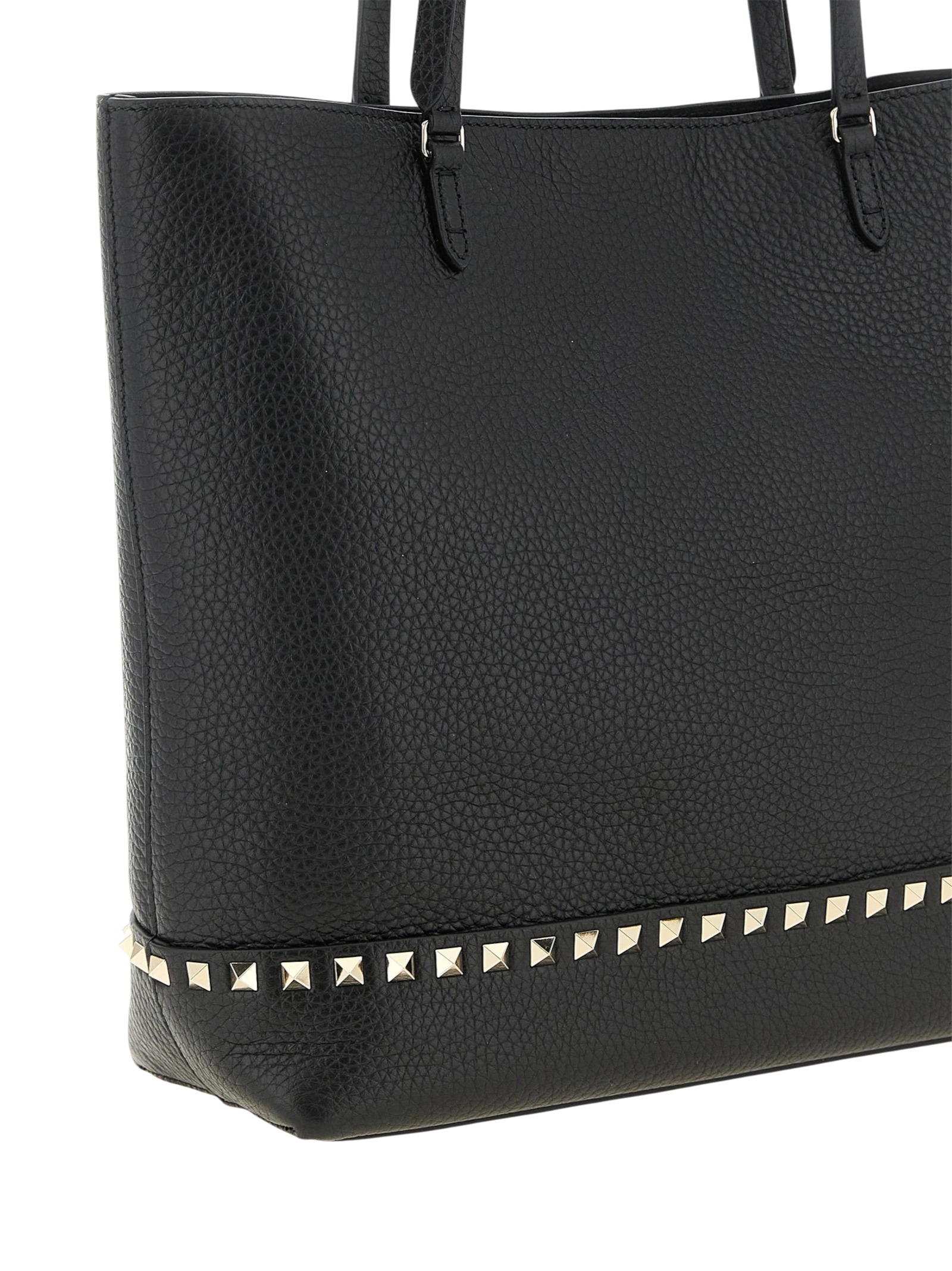 Black Calfskin Shoulder Bag