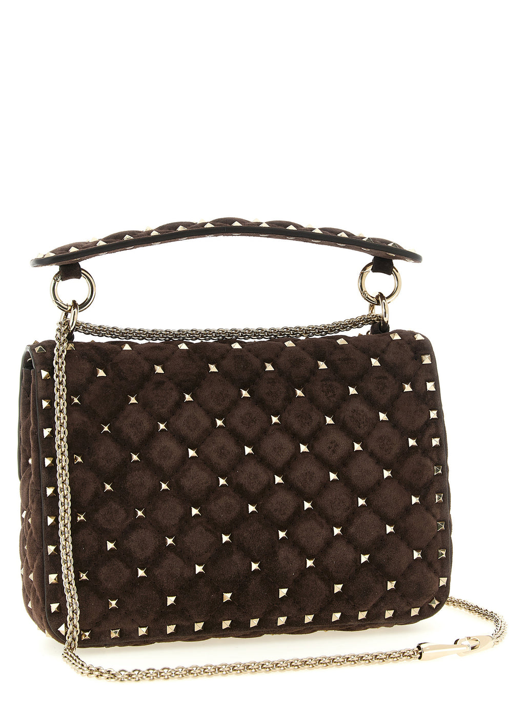 Brown Calfskin Crossbody Bag