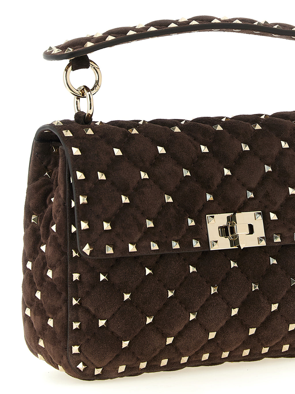 Brown Calfskin Crossbody Bag