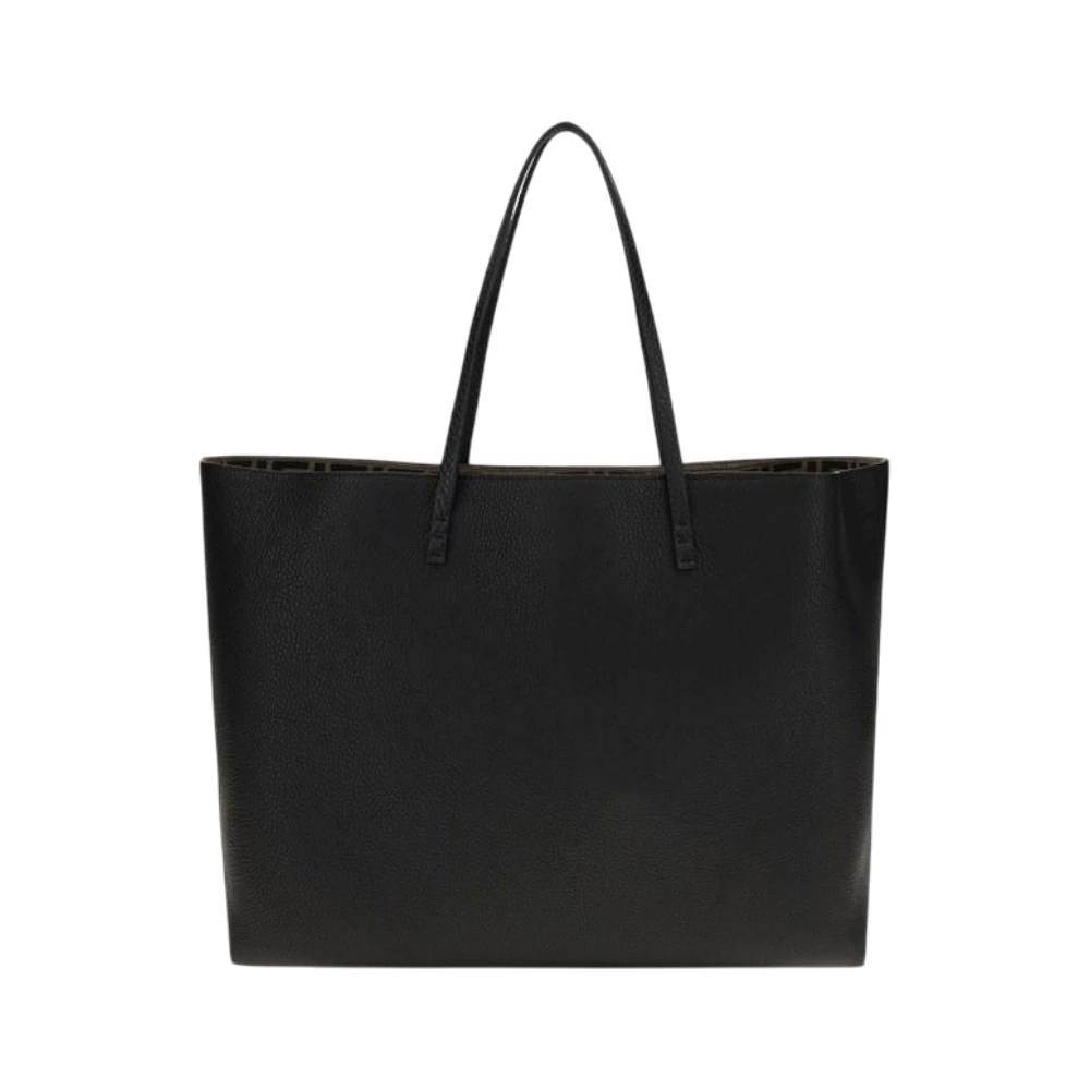 Black Calf Leather Bos Taurus Shoulder Bag