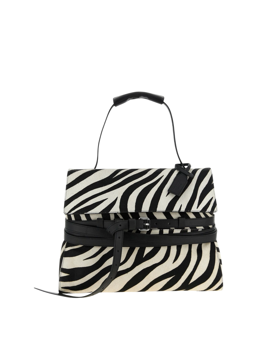 Bicolor Calfskin Handbag