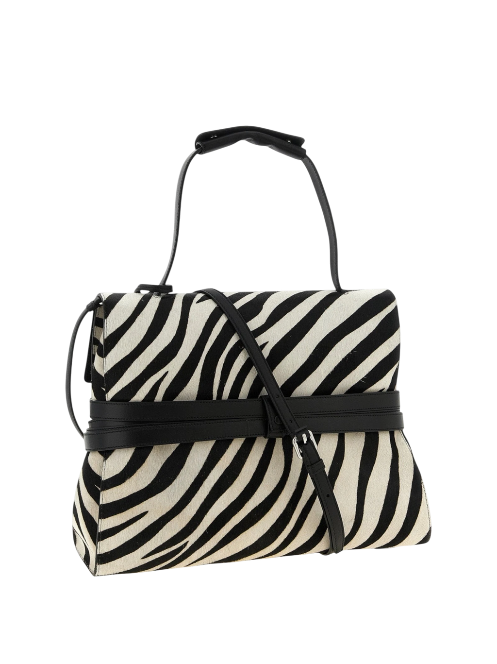 Bicolor Calfskin Handbag