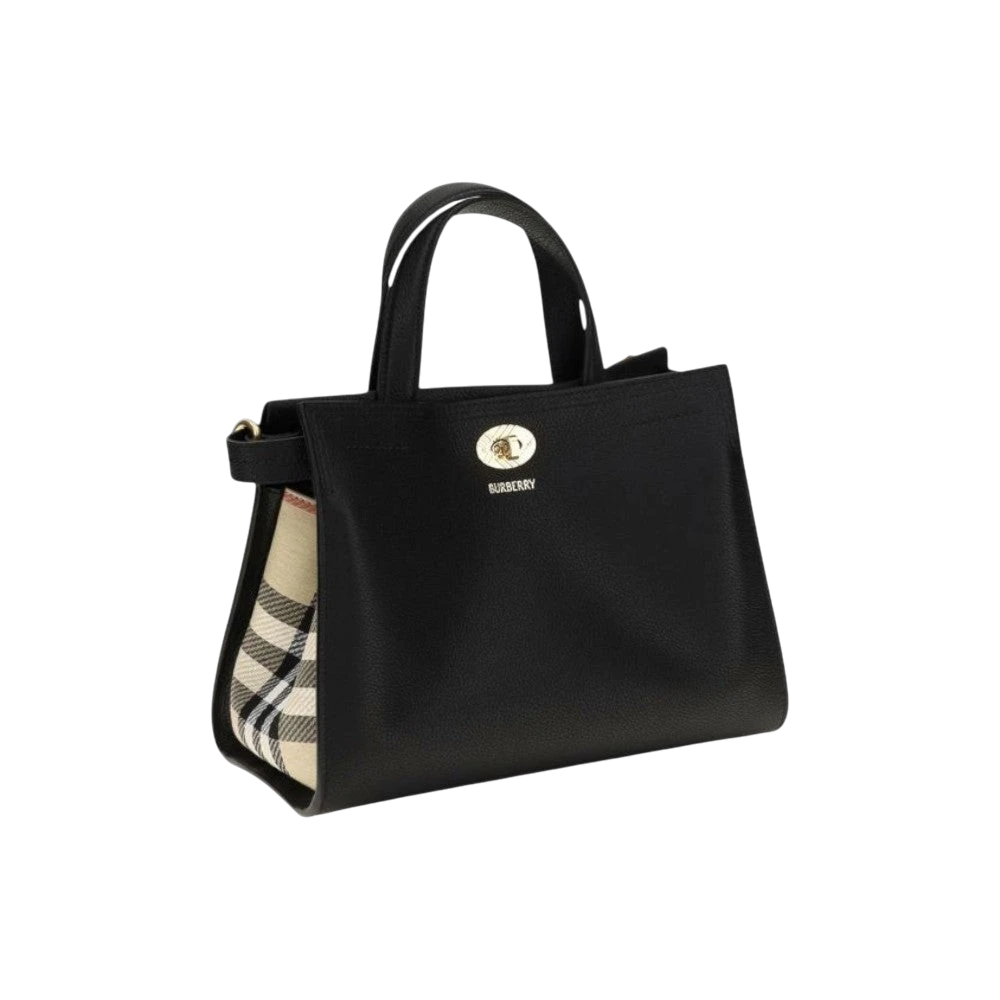 Black Cotton Handbag