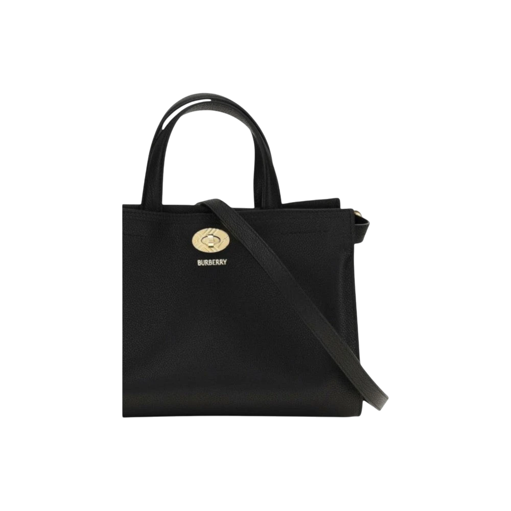 Black Cotton Handbag