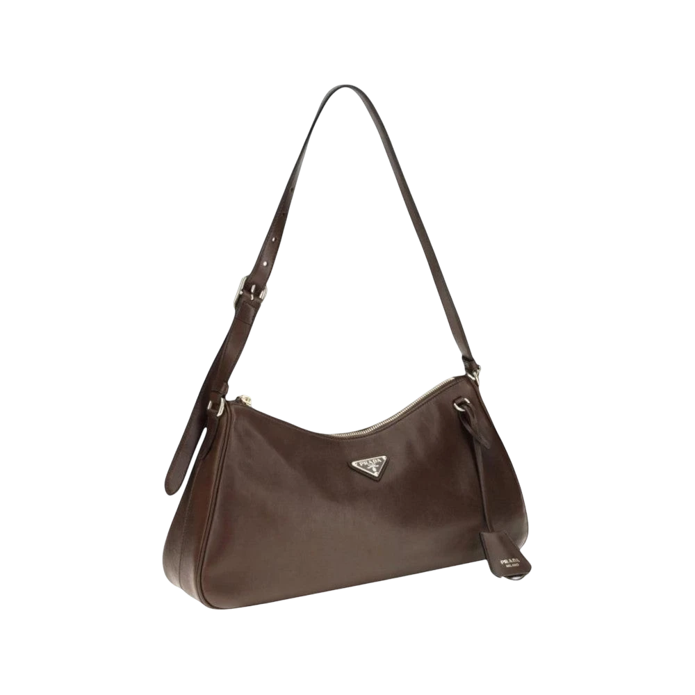 Brown Calf Leather Bos Taurus Shoulder Bag