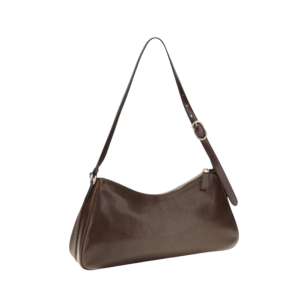 Brown Calf Leather Bos Taurus Shoulder Bag