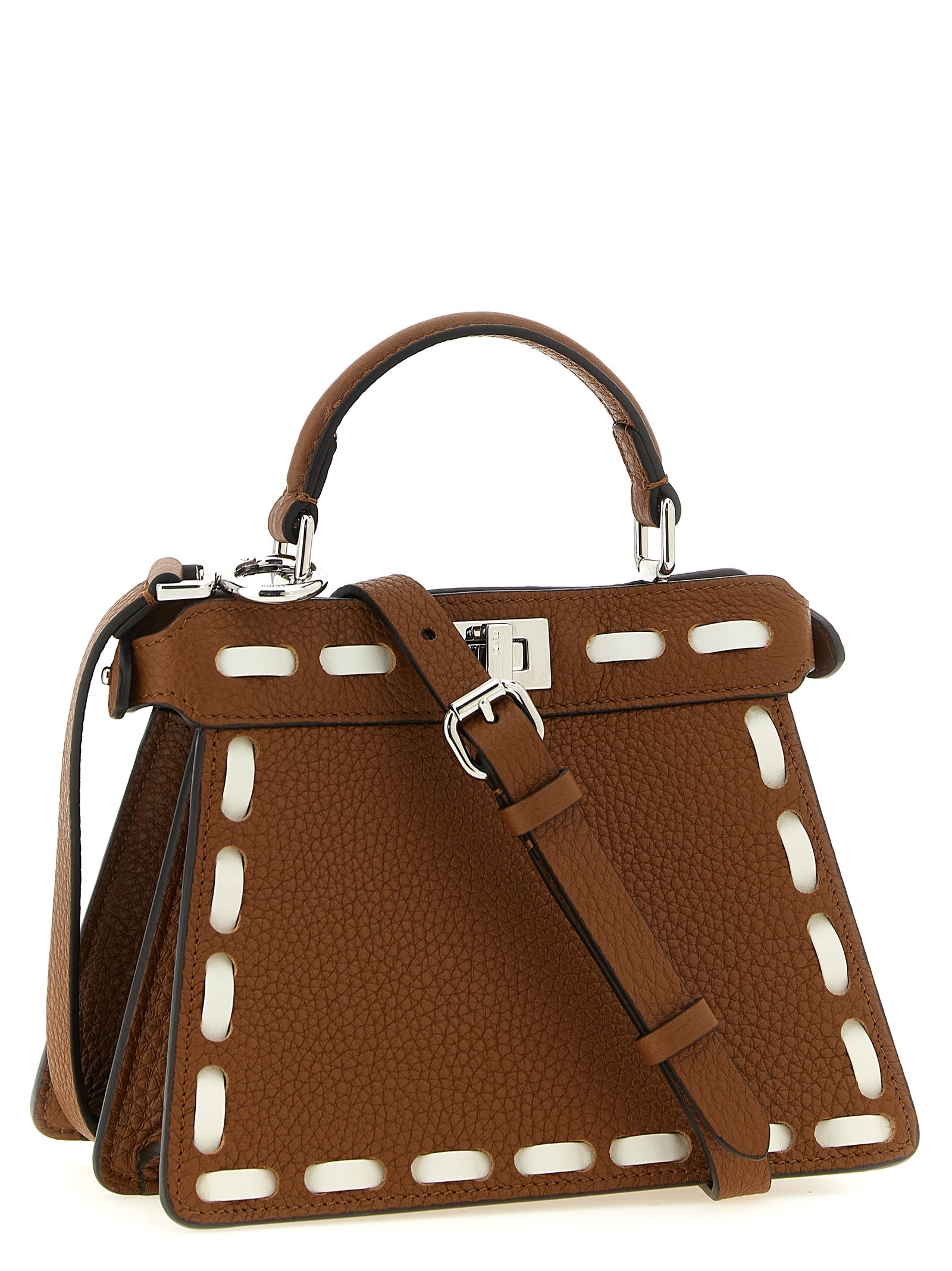 Brown Calfskin Handbag