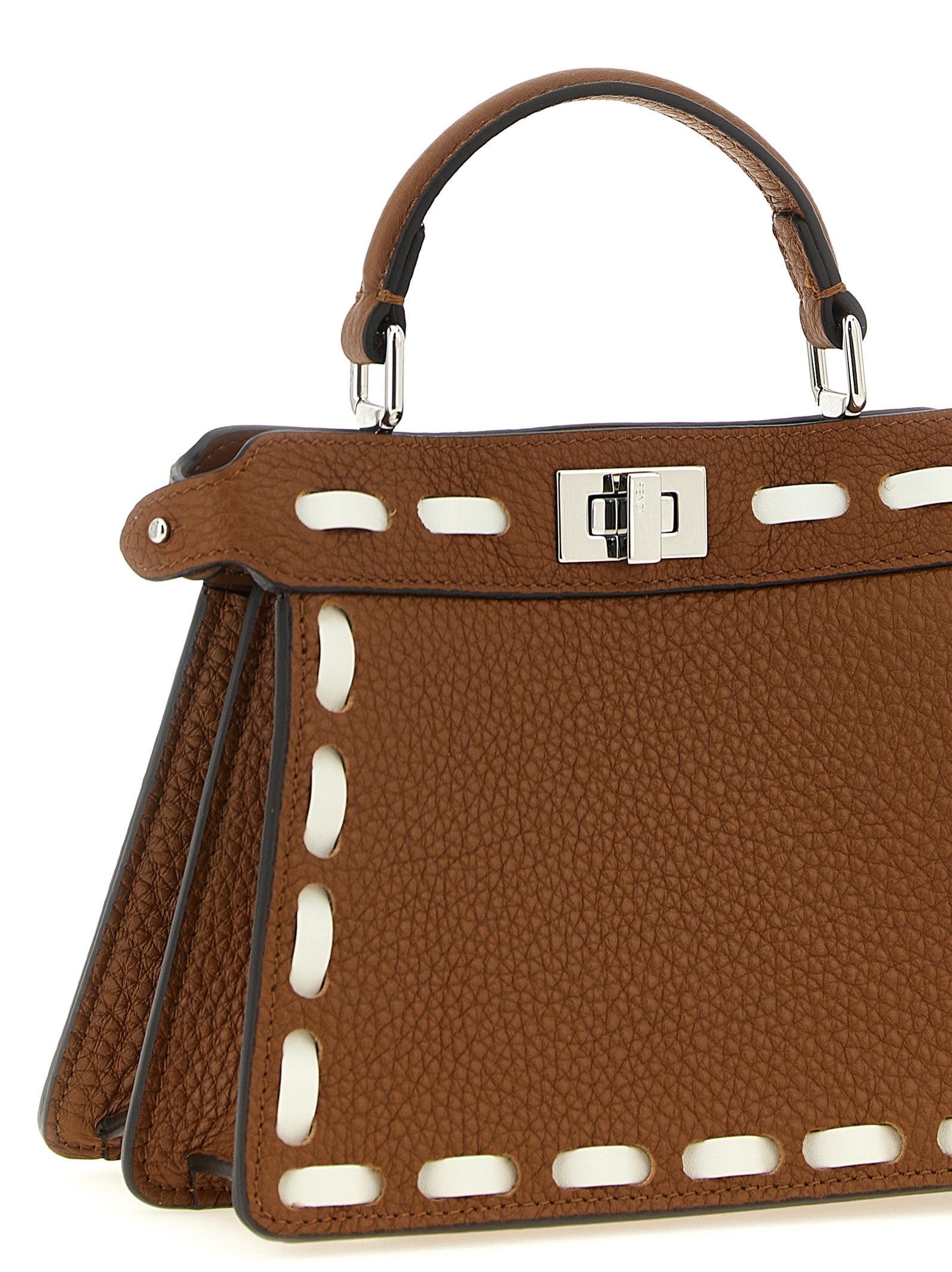 Brown Calfskin Handbag