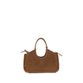 Brown Lamb Ovis Aries Shoulder Bag