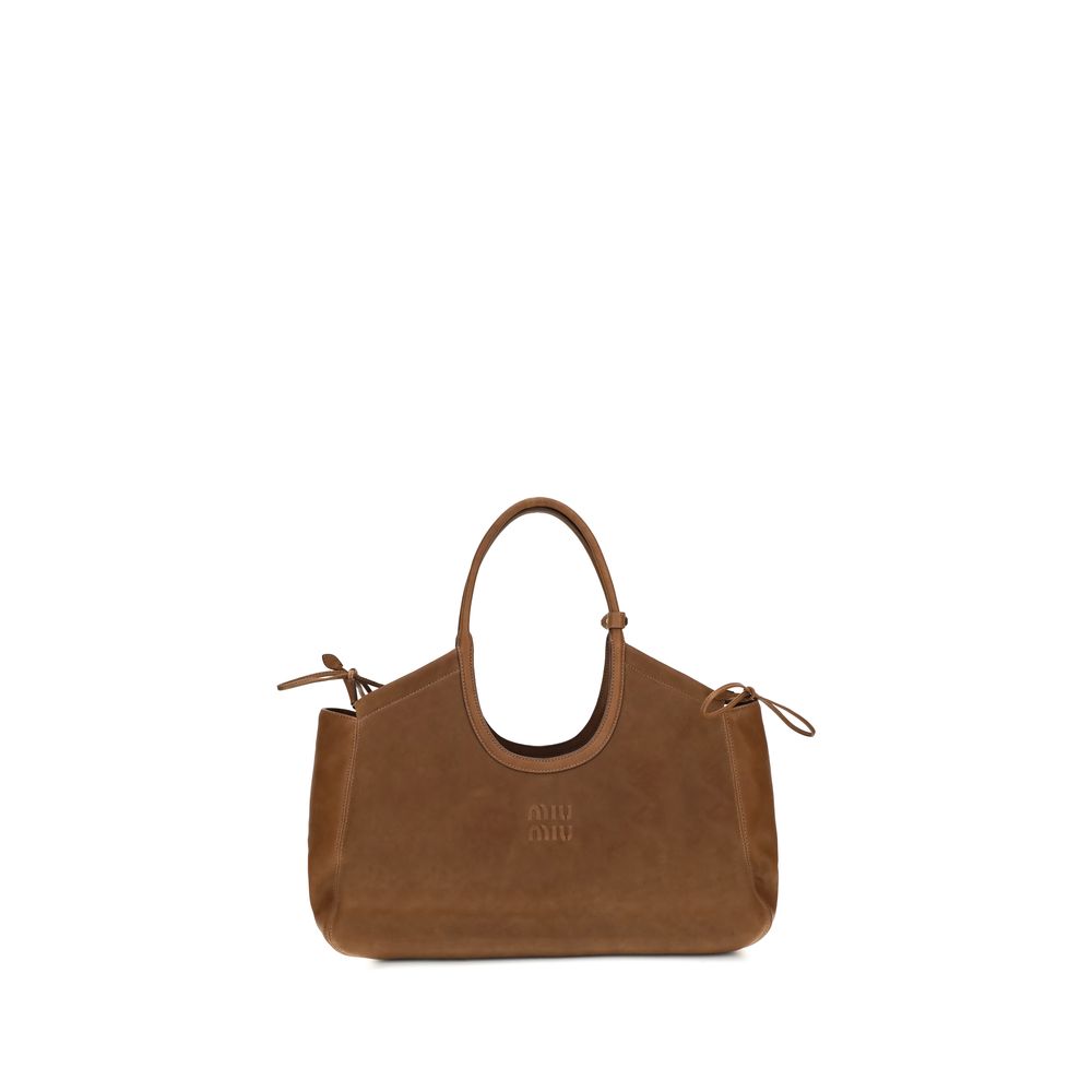 Brown Lamb Ovis Aries Shoulder Bag