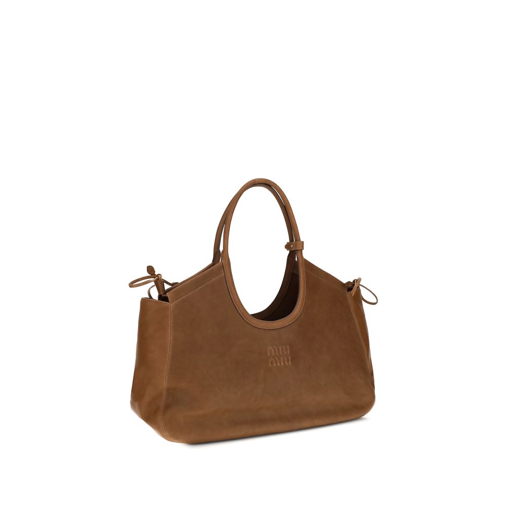 Brown Lamb Ovis Aries Shoulder Bag