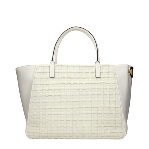 Beige Leather Handbag